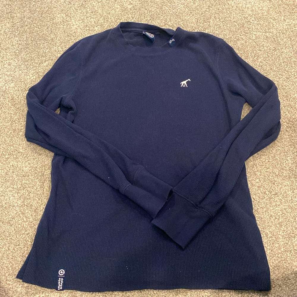 Navy LRG Thermal Shirt